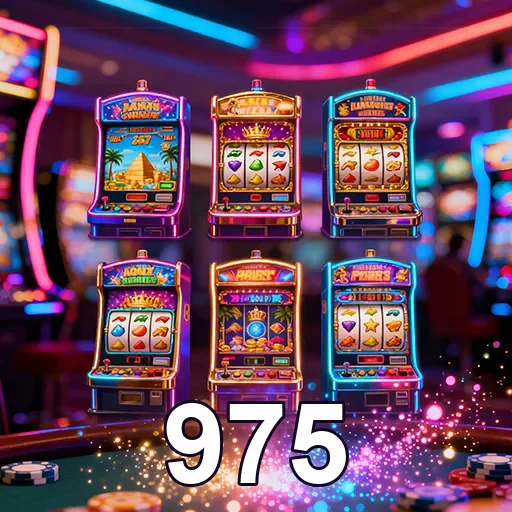 975 slot machines row